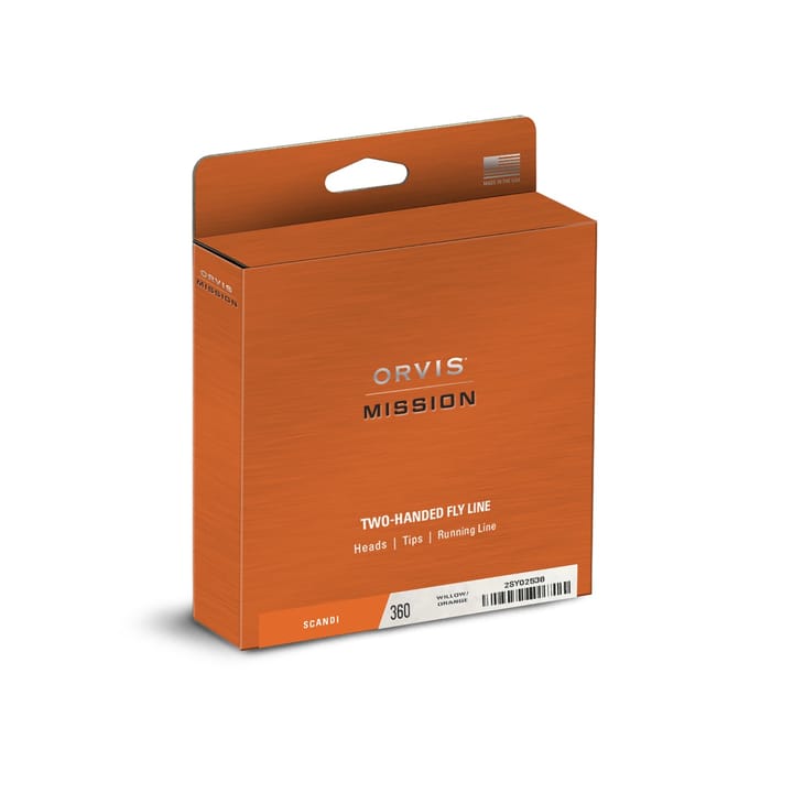 Orvis Mission Scandi Head 565gr/36,6g Willow/Orange Orvis
