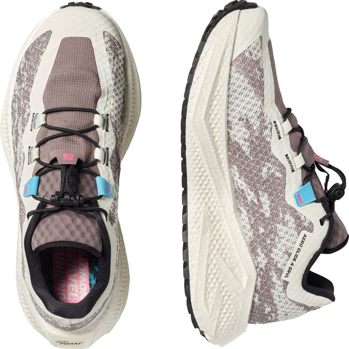 Salomon Women's Aero Glide 4 Grvl Vanilla Ice/Black/Iron Salomon