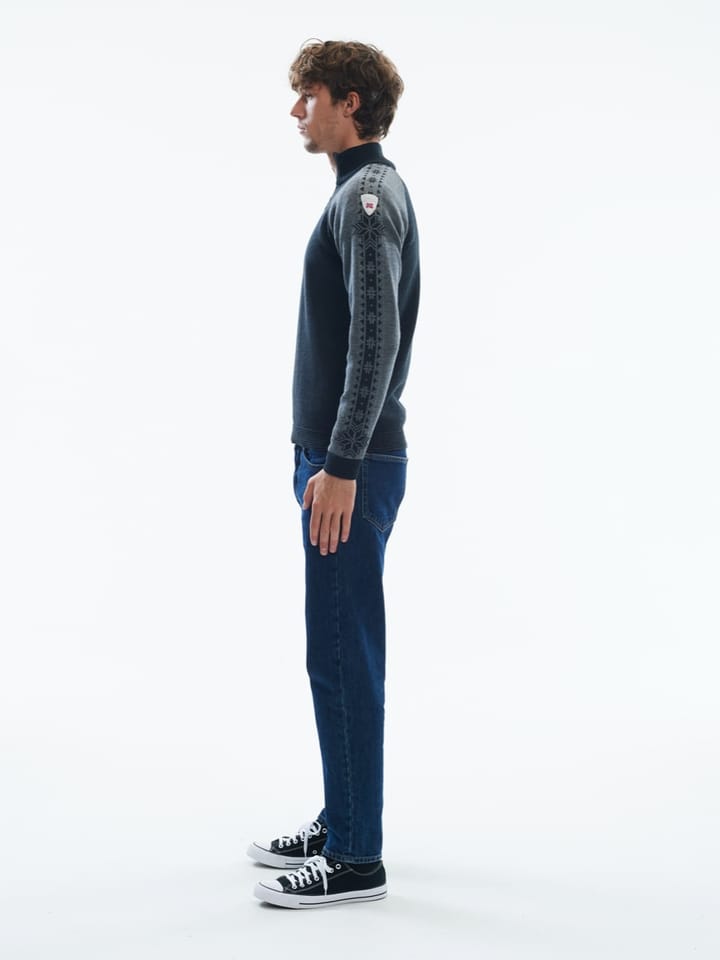 Dale of Norway Men's Geilo Sweater Dark Charcoal Smoke Dale of Norway