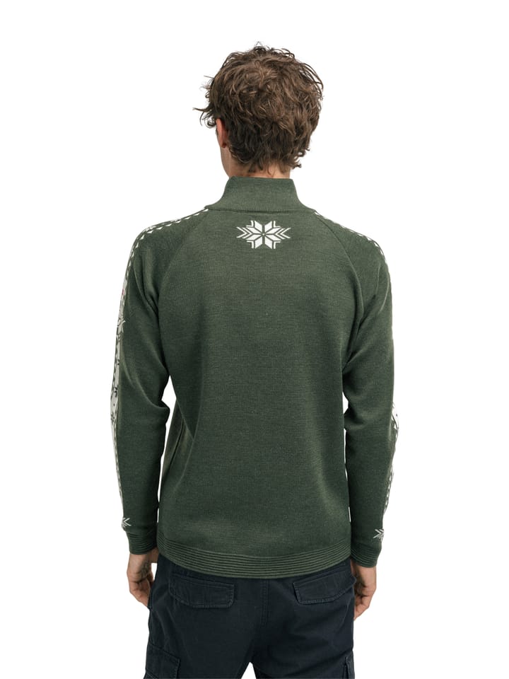 Dale of Norway Geilo Masc Sweater Dark Green Off White Dale of Norway