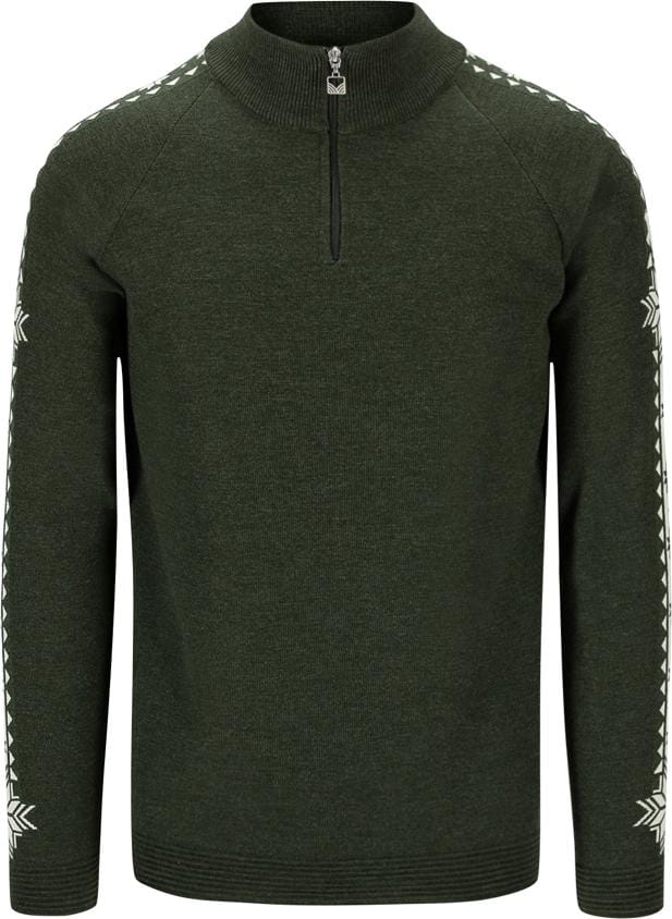 Dale of Norway Men's Geilo Sweater Dark Green Offwhite Dale of Norway