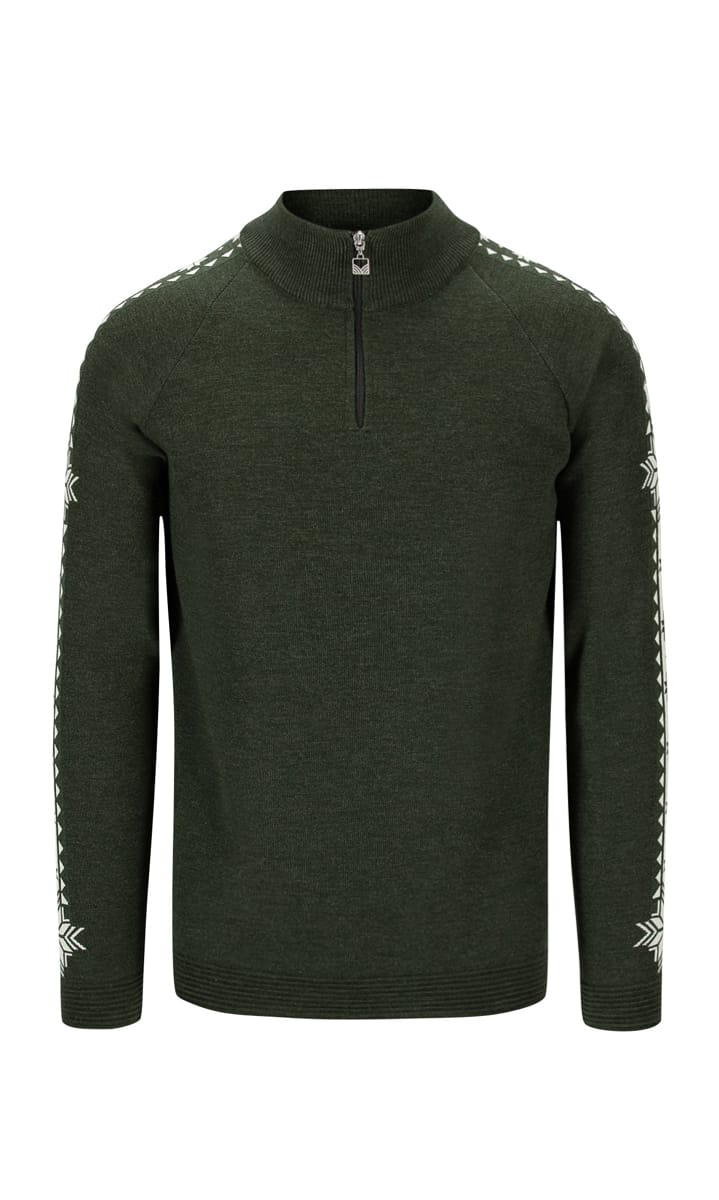 Dale of Norway Geilo Masc Sweater Dark Green Off White Dale of Norway