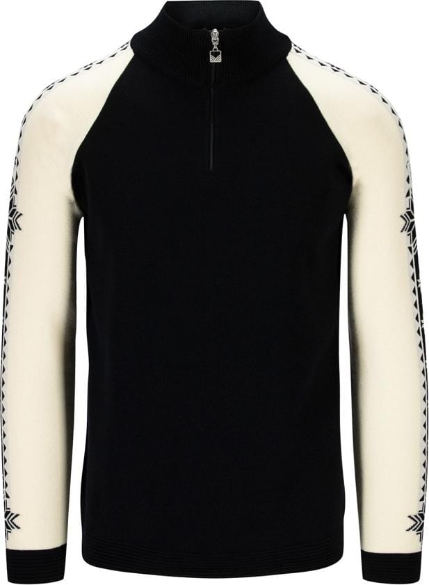 Dale of Norway Men's Geilo Sweater Black Offwhite Dale of Norway
