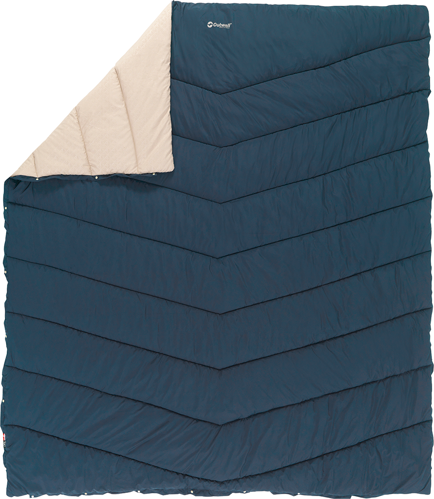 Outwell Caldera Duvet Double Blue  OneSize