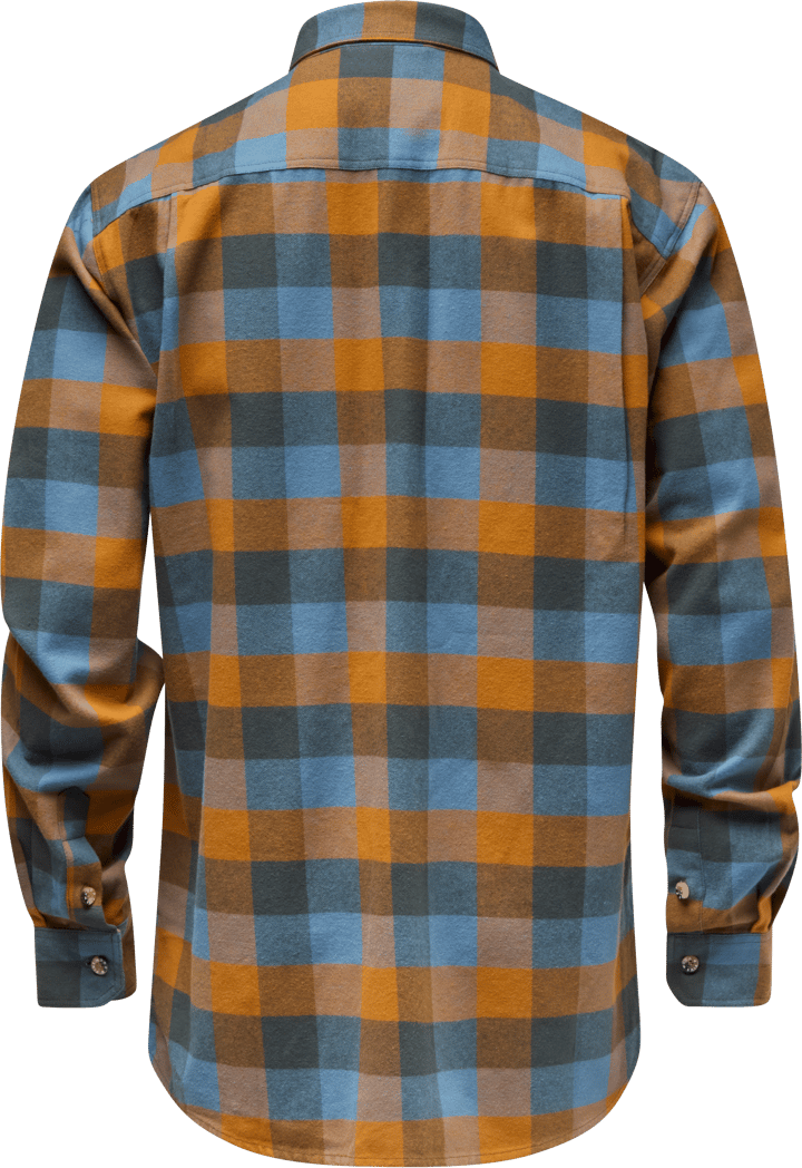 Pinewood Men's Lumbo Shirt Fudge/Blue Pinewood