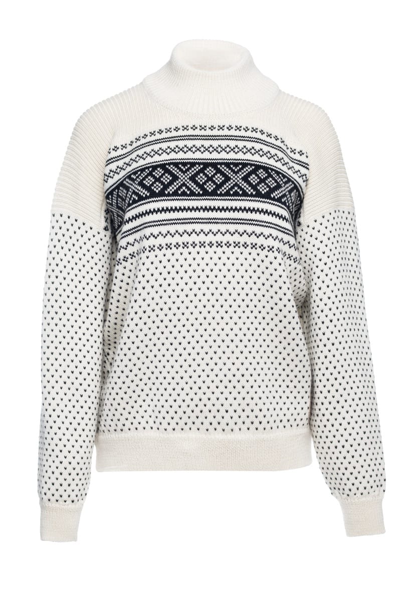 Dale Of Norway As Valløy Feminine Sweater Offwhite Black
