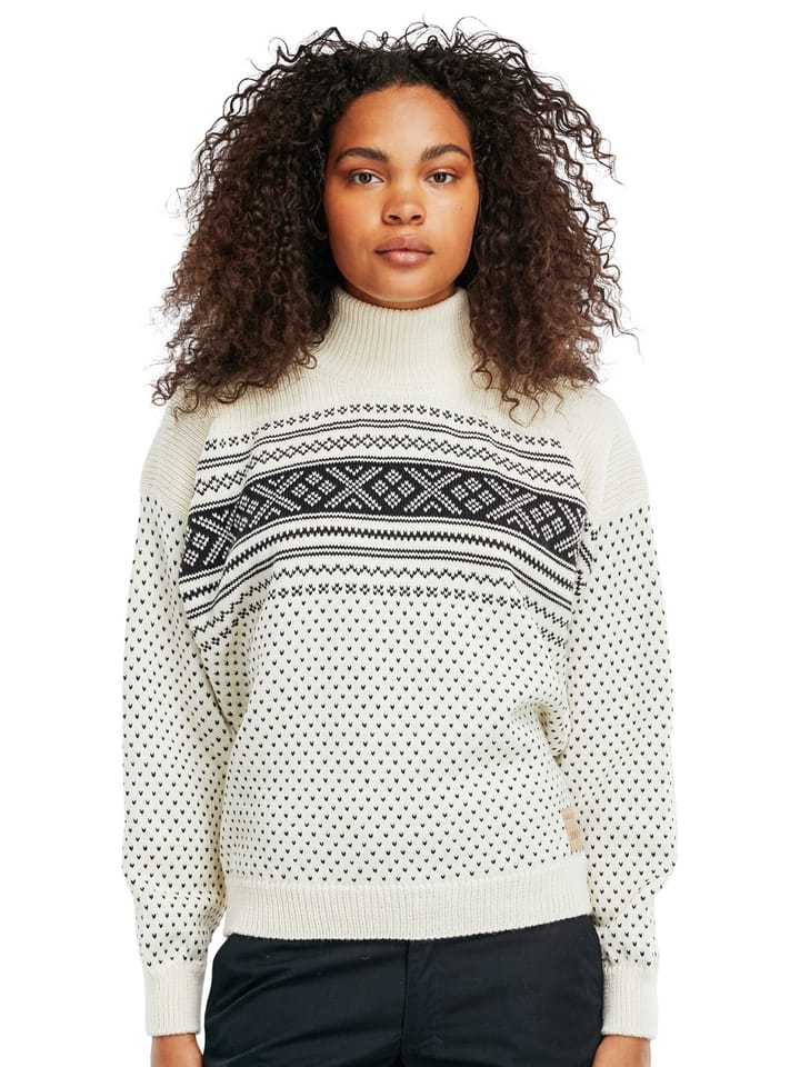 Dale of Norway Valløy Feminine Sweater Off White Black Dale of Norway