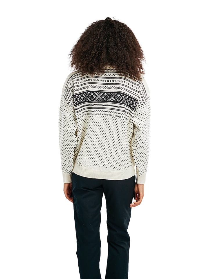 Dale Of Norway As Valløy Feminine Sweater Offwhite Black Dale of Norway