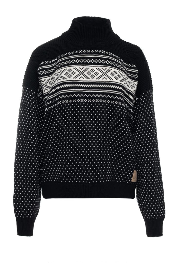 Dale of Norway Valløy Feminine Sweater Black Off White Dale of Norway