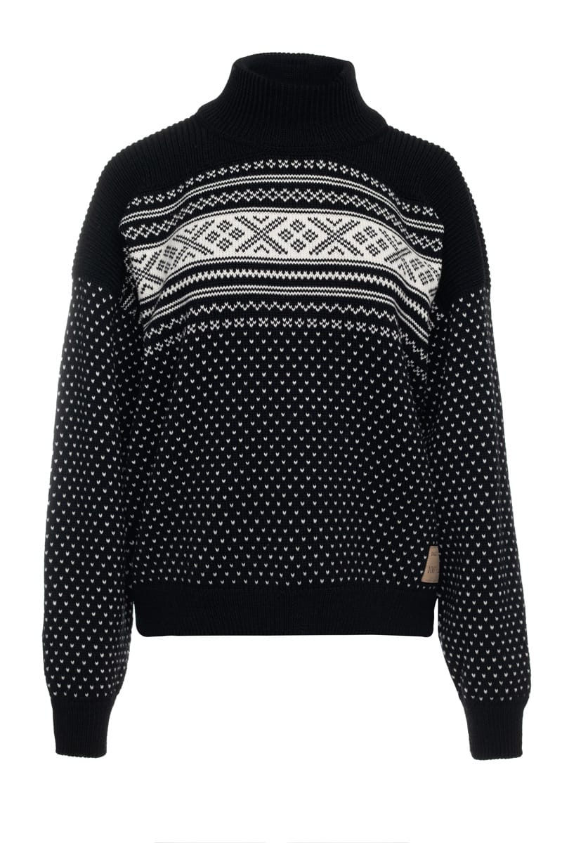 Dale Of Norway Valløy Feminine Sweater Black Offwhite