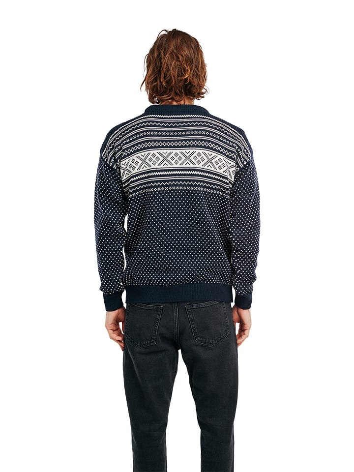 Dale Of Norway As Valløy Masculine Sweater Navy Offwhite Dale of Norway