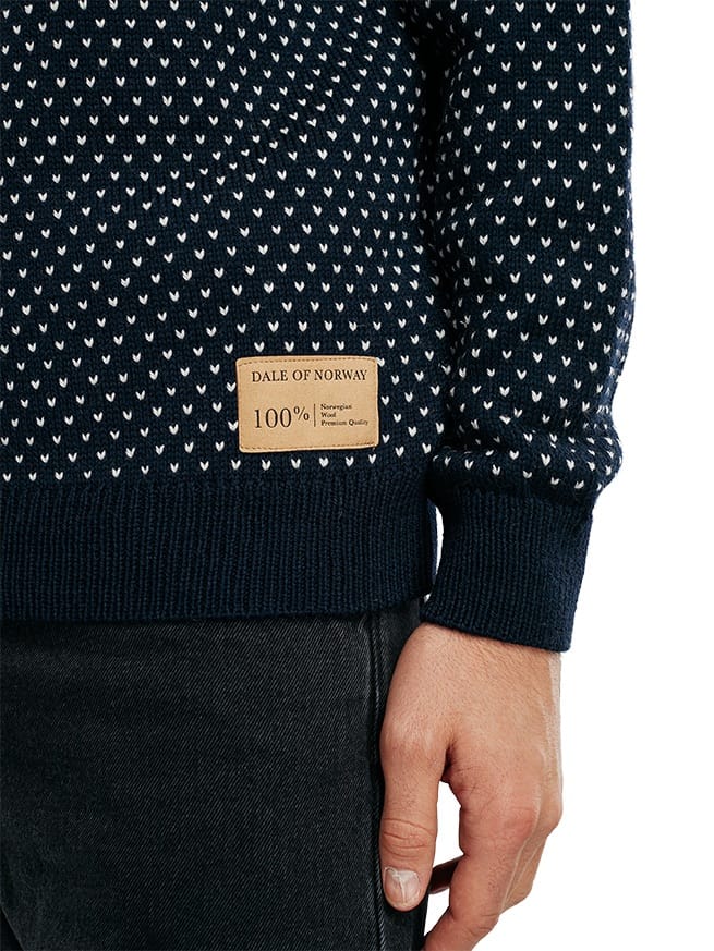 Dale of Norway Valløy Masculine Sweater Navy Offwhite Dale of Norway