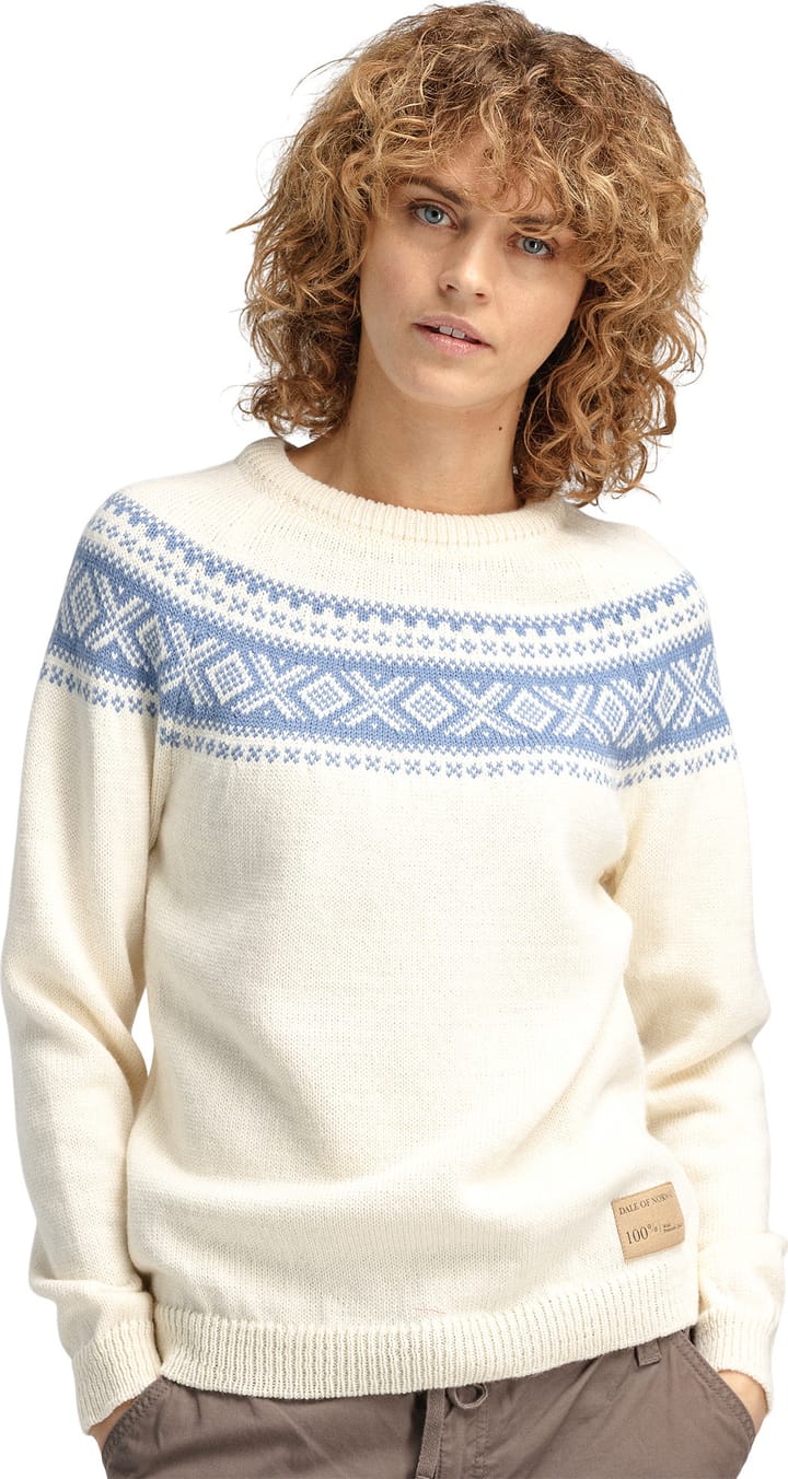 Dale of Norway Women's Vågsøy Wool Sweater Offwhite Dale of Norway