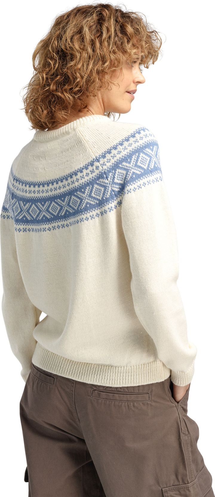 Dale of Norway Women's Vågsøy Wool Sweater Offwhite Dale of Norway