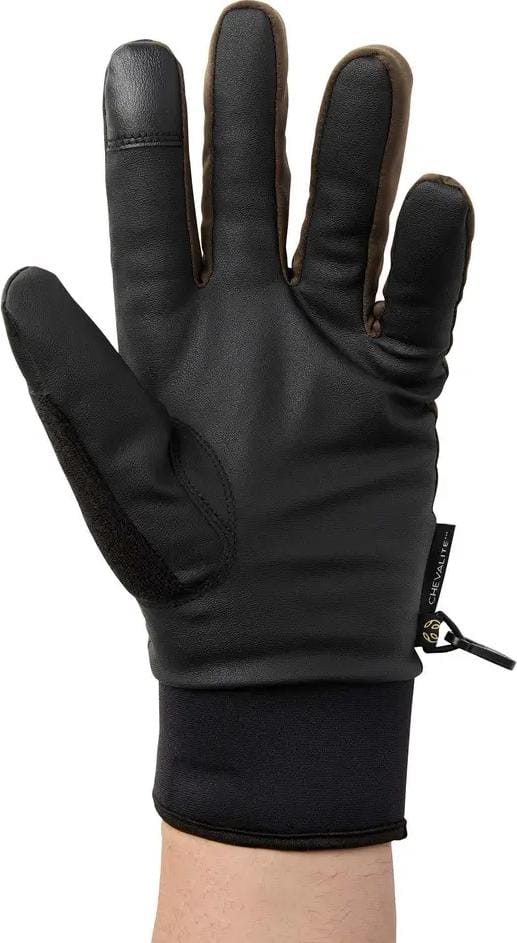 Chevalier Waterproof Warm Shooting Gloves Leather Brown Chevalier