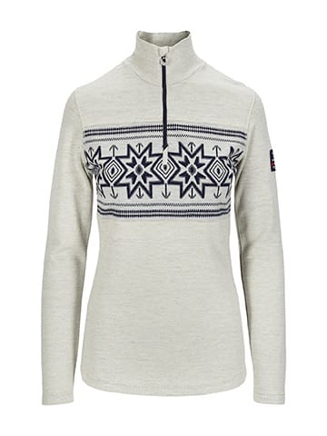 Dale Of Norway As Olympia Basic Sweater Feminine Offwhite Navy Smoke Dale of Norway