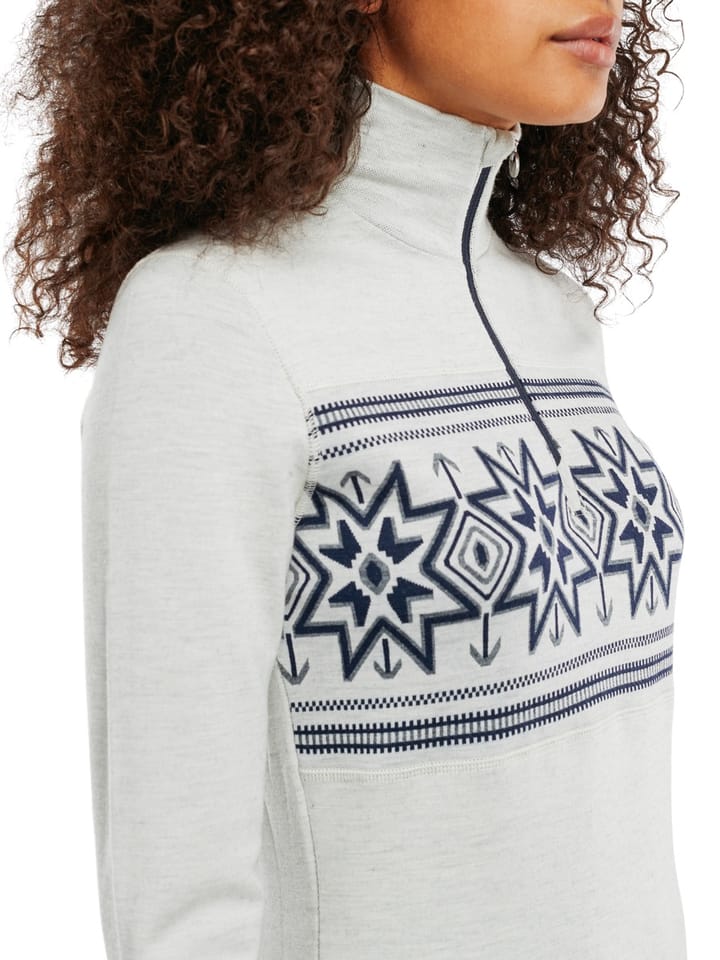 Dale of Norway Olympia Basic Sweater Feminine Offwhite Navy Smoke Dale of Norway