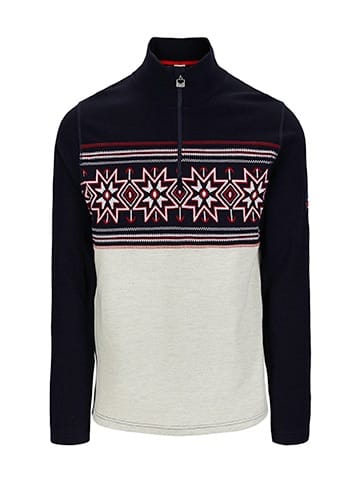 Dale of Norway Olympia Basic Sweater Masculine Navy Offwhite Raspberry Dale of Norway