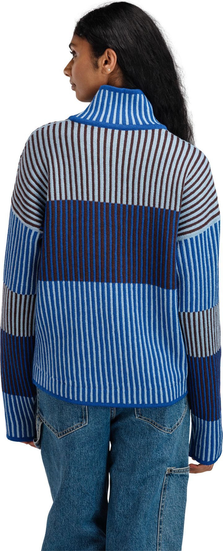 Dale of Norway Women's Skarstind Sweater Ultramarine/Iceblue/Wine Dale of Norway