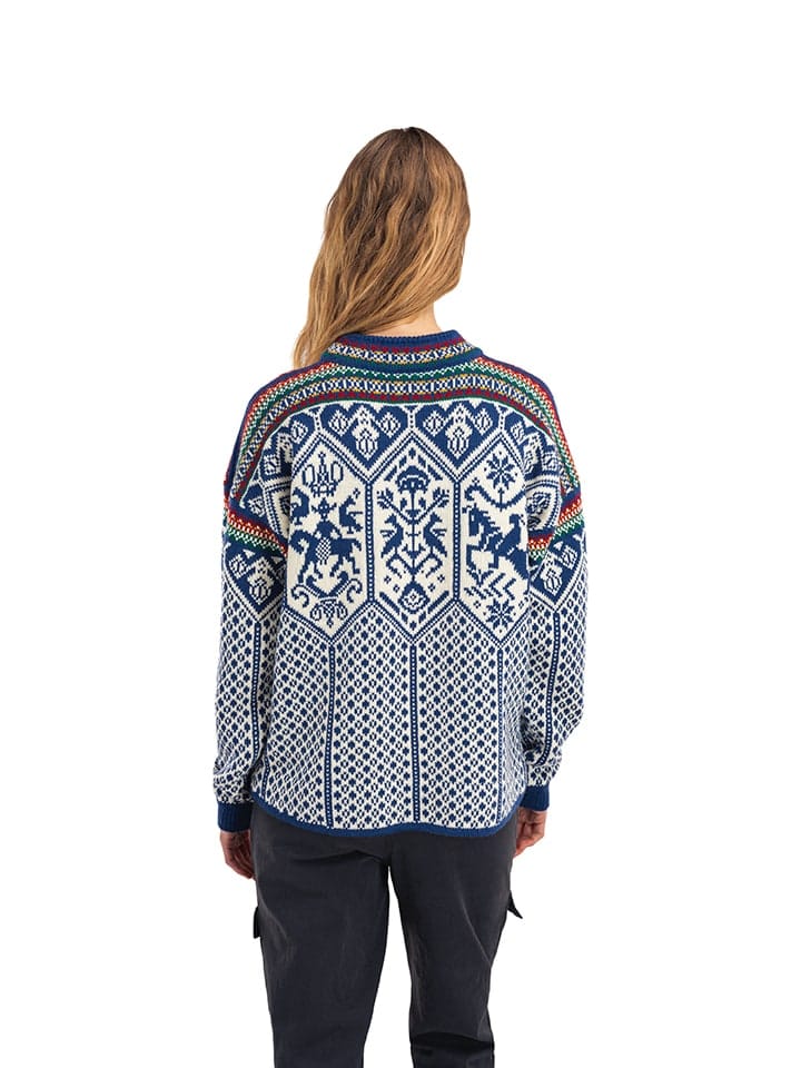 Dale of Norway 1994 Feminine Sweater Indigo Offwhite Mustard Dale of Norway Dale of Norway 1994 Feminine Sweater Indigo Offwhite Mustard Dale of Norway