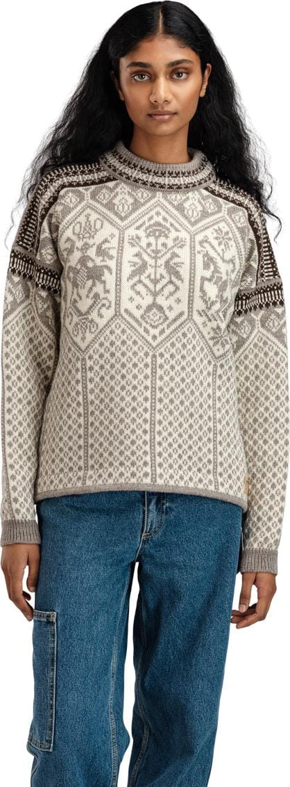 Dale of Norway Women's 1994 Sweater Vanilla Sugar Natural White Coff Dale of Norway