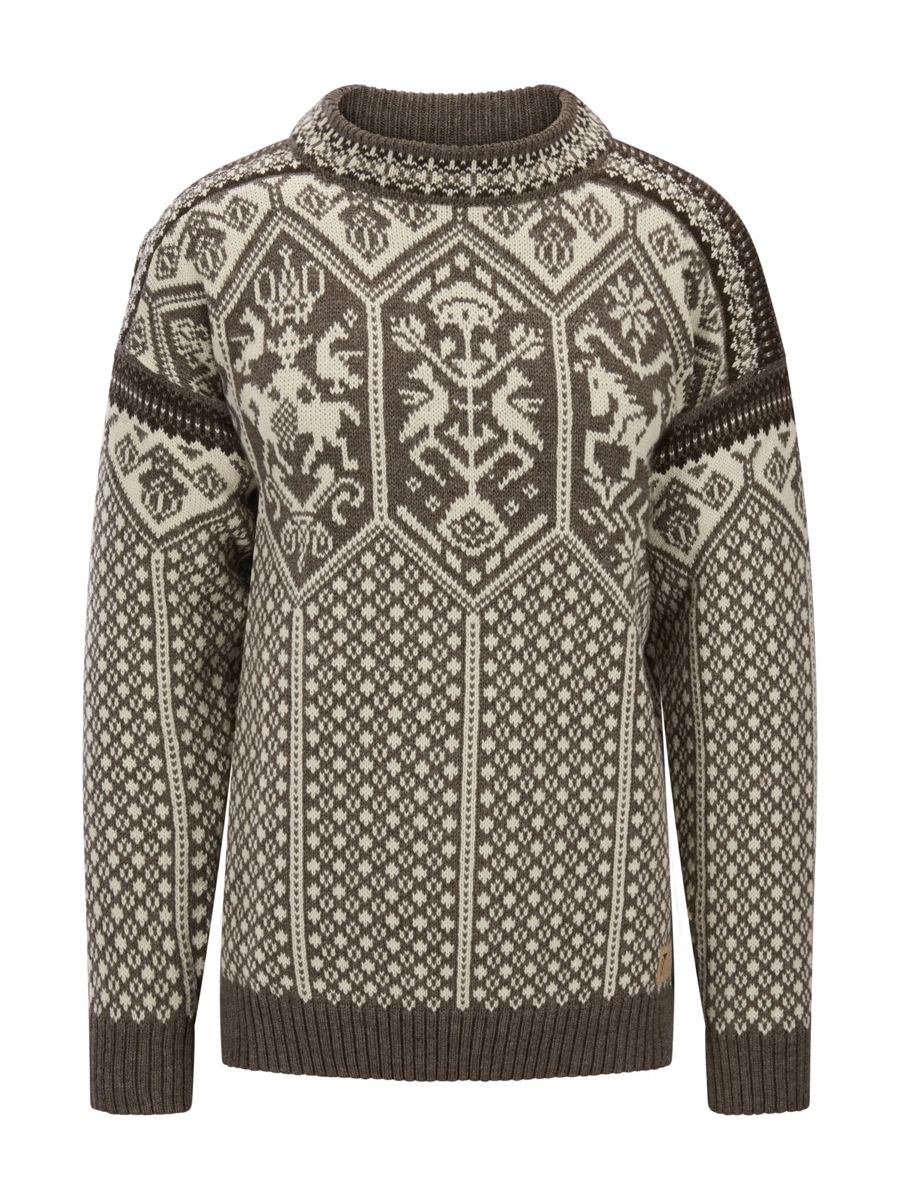Dale of Norway 1994 Masculine Sweater Nutmeg Nat.white Coffee