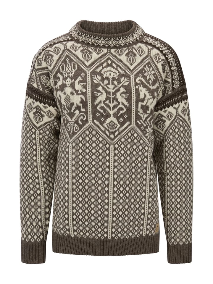 Dale of Norway 1994 Masculine Sweater Nutmeg Nat.white Coffee Dale of Norway