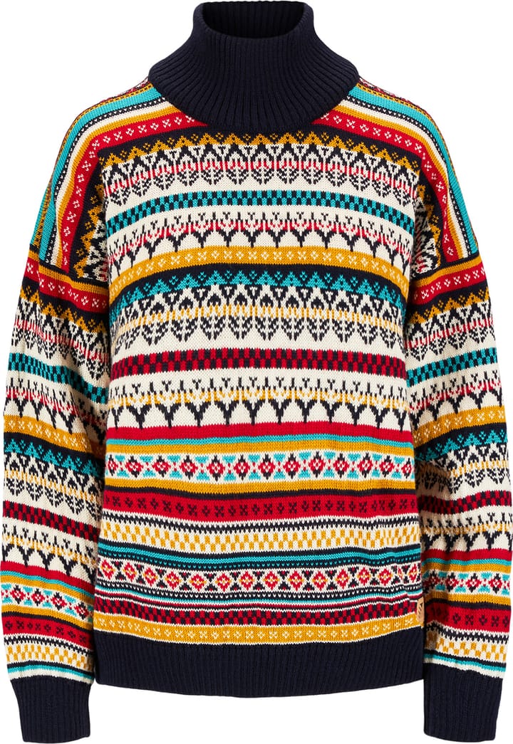 Dale of Norway Women's Utsira Sweater Marine/Offwhite/Raspberry Dale of Norway
