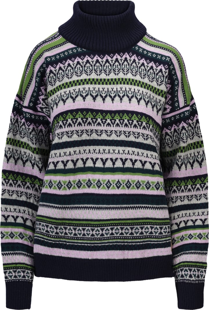Dale of Norway Women's Utsira Sweater Marine/Pine Green/Light Charcoal Dale of Norway
