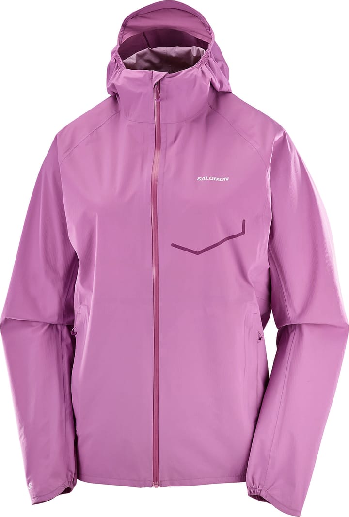 Salomon Women's Bonatti Waterproof Jackets Iris Orchid Salomon