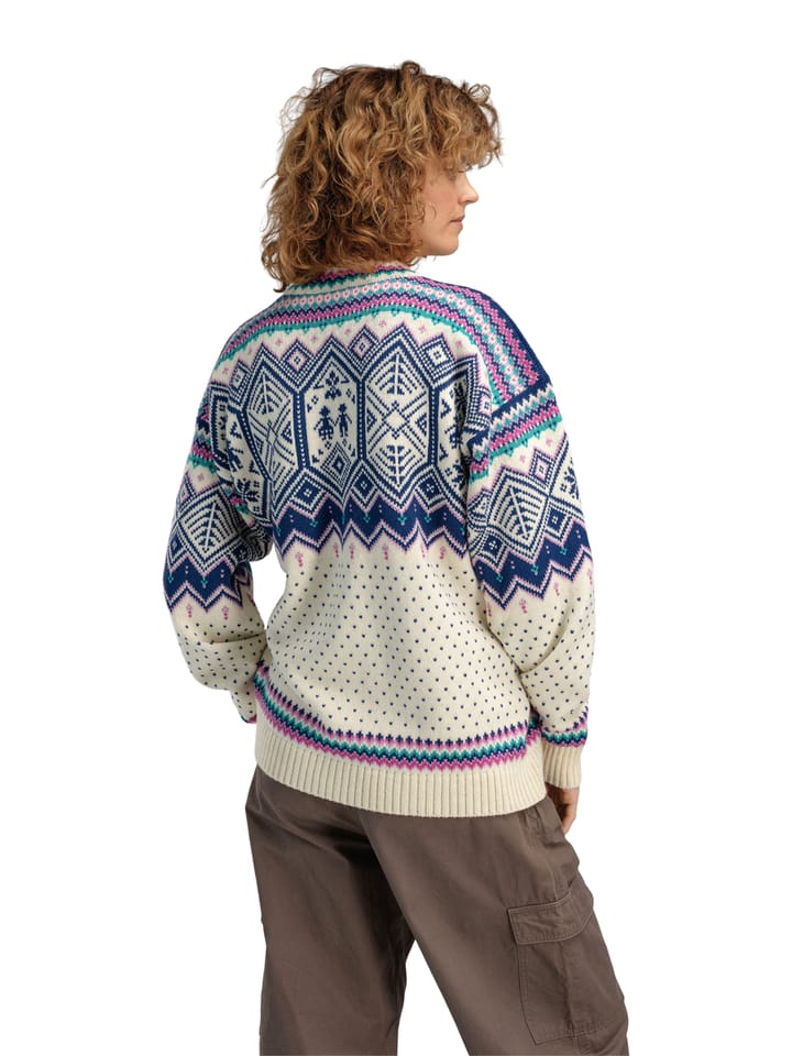 Dale of Norway Vm Trondheim Fem. Sweater Offwhite Indigo Orchid Dale of Norway Dale of Norway Vm Trondheim Fem. Sweater Offwhite Indigo Orchid Dale of Norway