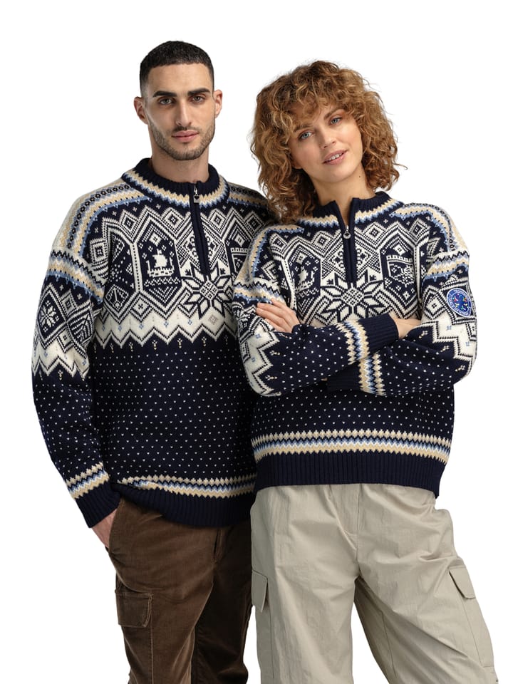 Dale of Norway Vm Trondheim Masc. Sweater Navy Offwhite Sandmel. Dale of Norway