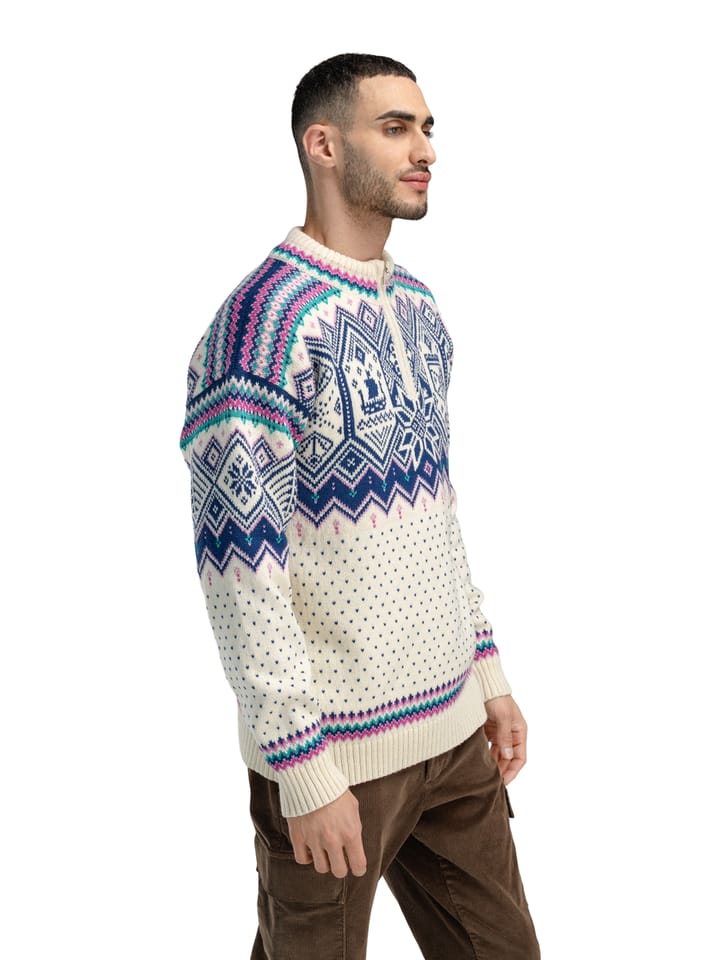 Dale of Norway Vm Trondheim Masc. Sweater Offwhite Indigo Orchid Dale of Norway Dale of Norway Vm Trondheim Masc. Sweater Offwhite Indigo Orchid Dale of Norway