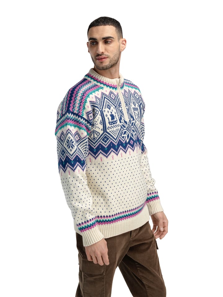 Dale of Norway Vm Trondheim Masc. Sweater Offwhite Indigo Orchid Dale of Norway Dale of Norway Vm Trondheim Masc. Sweater Offwhite Indigo Orchid Dale of Norway
