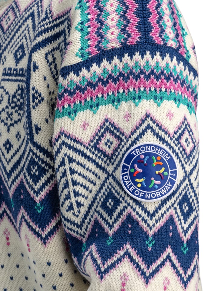 Dale of Norway Vm Trondheim Masc. Sweater Offwhite Indigo Orchid Dale of Norway Dale of Norway Vm Trondheim Masc. Sweater Offwhite Indigo Orchid Dale of Norway