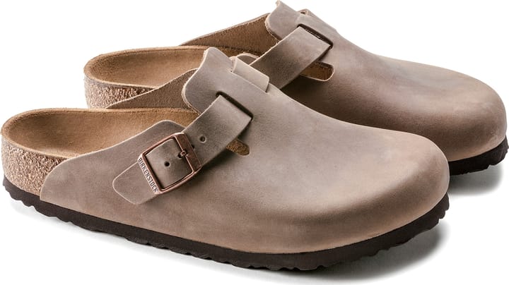 Birkenstock Boston Oiled Leather Narrow Tabacco Brown Birkenstock