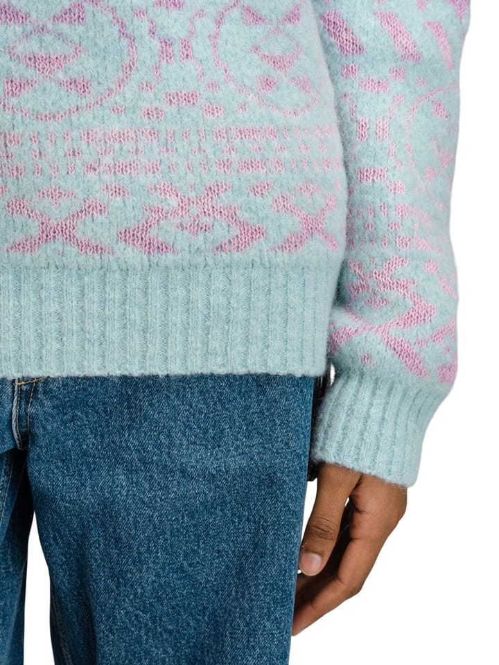 Dale of Norway Highland Feminine Sweater Sea Blue Pink Ombre Dale of Norway Dale of Norway Highland Feminine Sweater Sea Blue Pink Ombre Dale of Norway