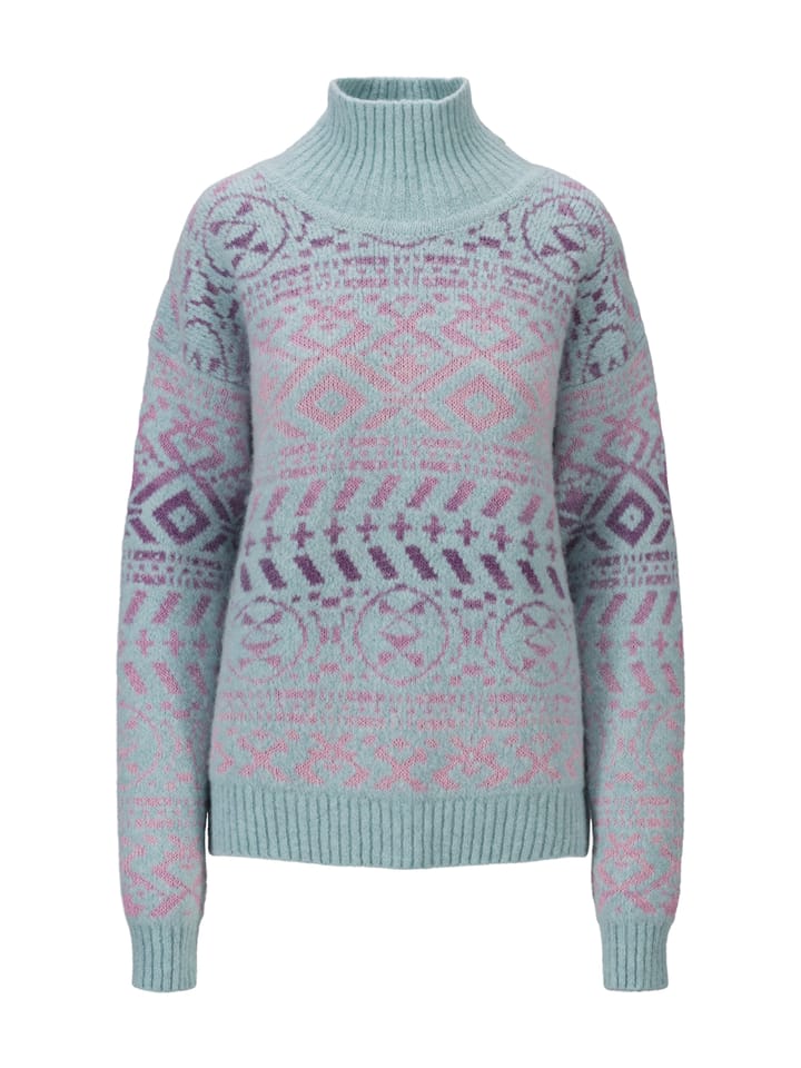 Dale of Norway Highland Feminine Sweater Sea Blue Pink Ombre Dale of Norway