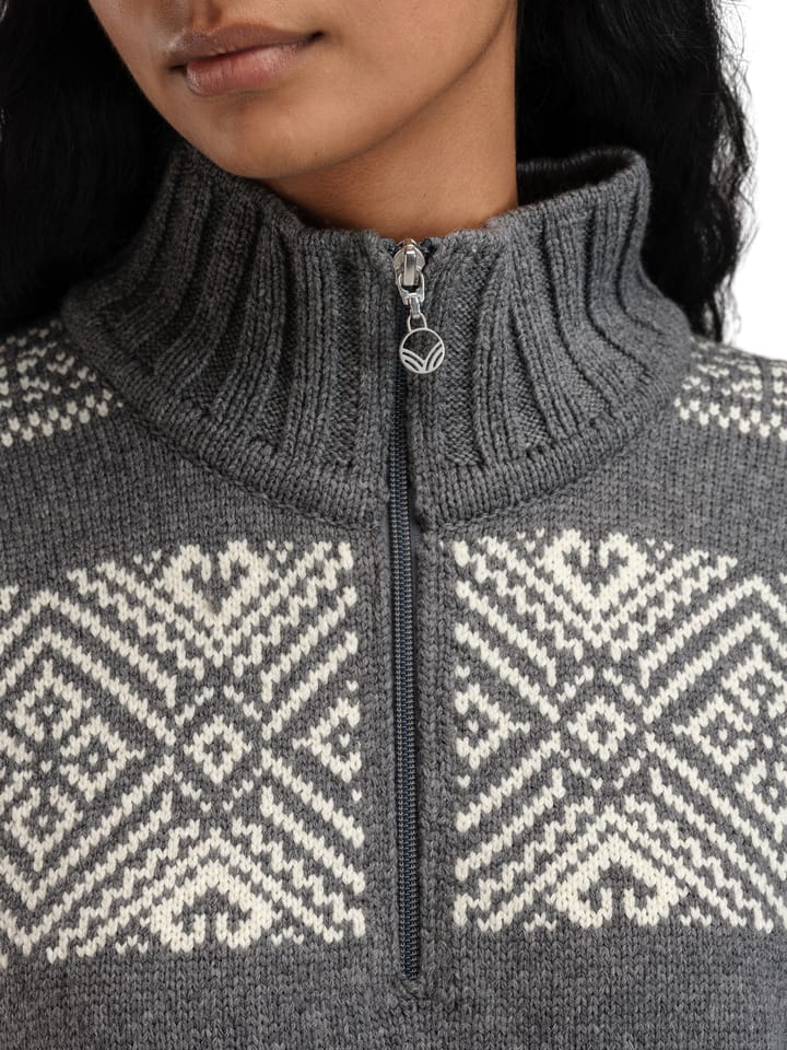 Dale of Norway Women's Rasletind Sweater Dark Charcoal/Offwhite Dale of Norway
