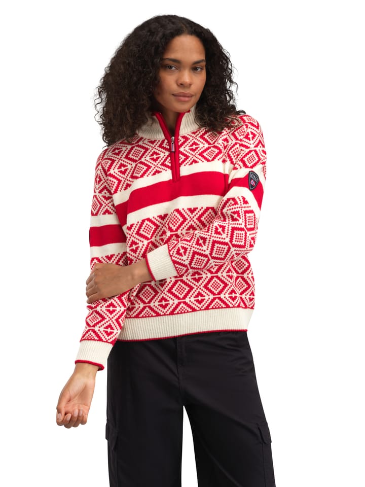 Dale of Norway Cortina 2026 Fem. Sweater Raspberry Offwhite Dale of Norway Dale of Norway Cortina 2026 Fem. Sweater Raspberry Offwhite Dale of Norway