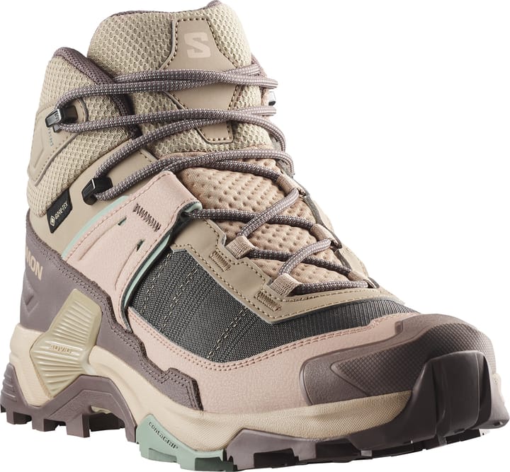 Salomon X Ultra 5 Mid Gore-Tex Iron / Desert Tan / Green Milieu Salomon