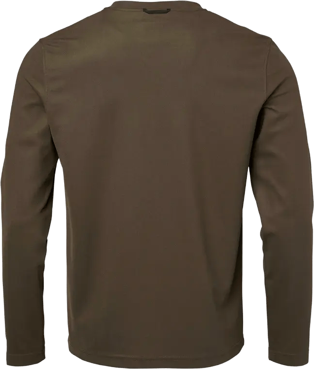 Chevalier Men's Stalker Technical Longsleeve T-Shirt Fallow Brown Chevalier