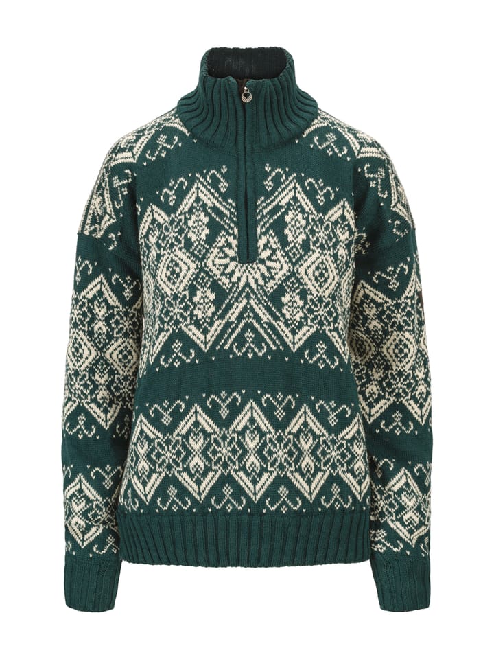 Dale of Norway Roset Fem. Wp Sweater Pinegreenl Offwhite Dale of Norway