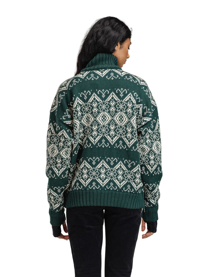 Dale of Norway Roset Fem. Wp Sweater Pinegreenl Offwhite Dale of Norway