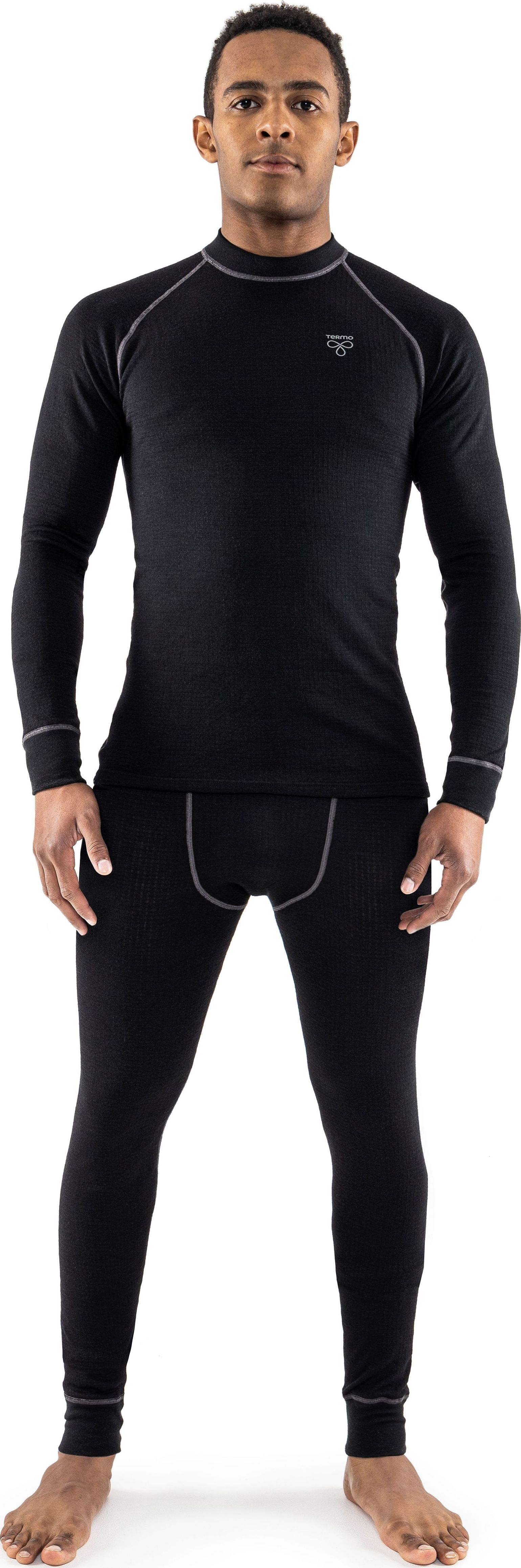 Seger Men's Termowool 200g Frotté Set Black