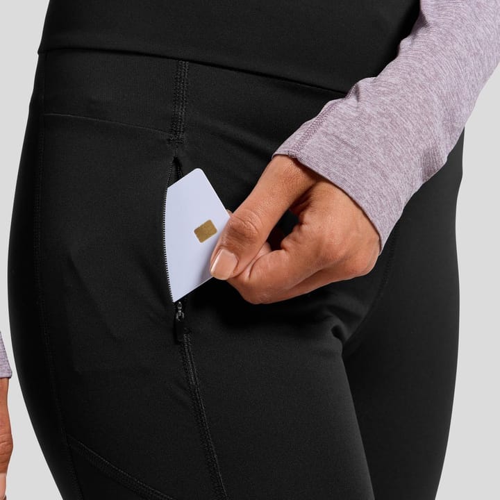 Odlo Women's Tights Zeroweight Warm  Black Odlo