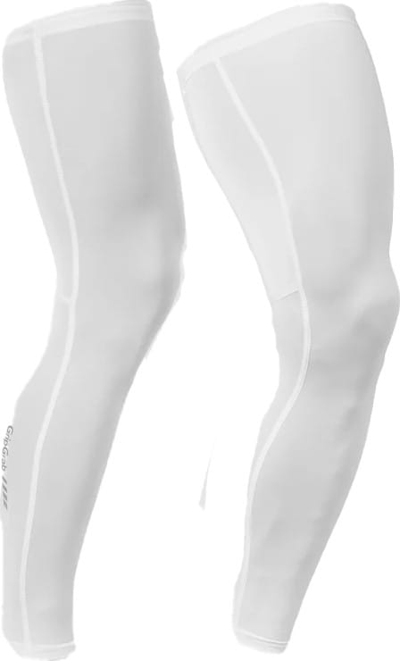Gripgrab Upf 50+ Uv Protect Leg Sleeves White Gripgrab