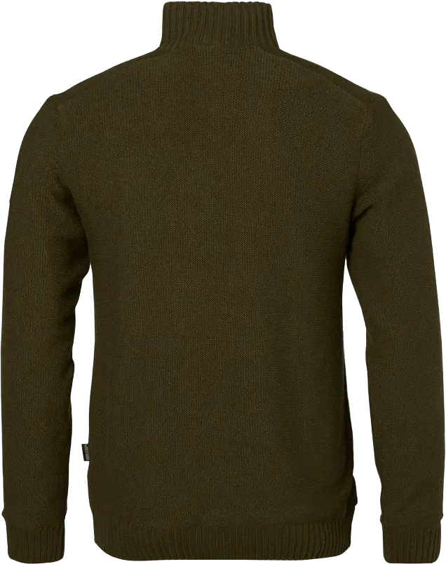 Chevalier Men's Loxley Windblocker Wool Pullover Forest Green Chevalier