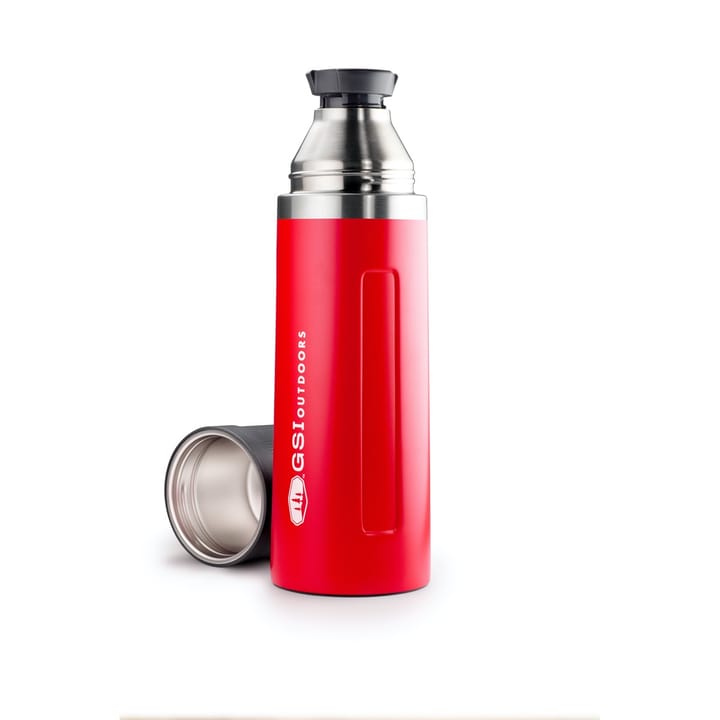 GSI Glacier 1 L Vacuum Bottle Red GSI Outdoors