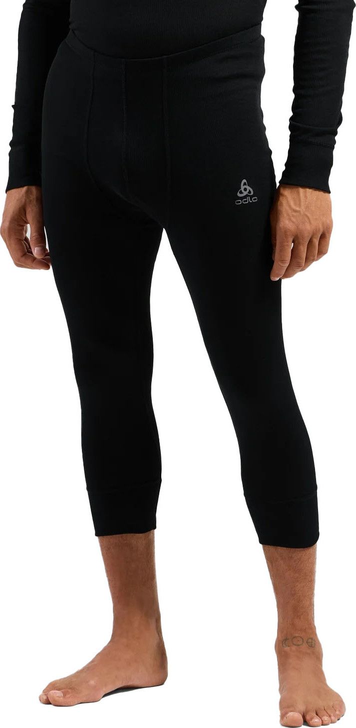Odlo Men's Pants 3/4 Active Warm Eco Black Odlo Odlo Men's Pants 3/4 Active Warm Eco Black Odlo